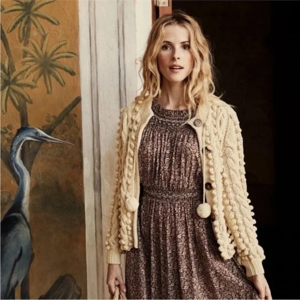 Doen Isidore dress in terra garden bloom, small - Picture 5 of 12